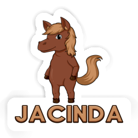 Autocollant Jacinda Cheval Image