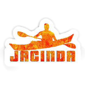 Jacinda Sticker Kayaker Image
