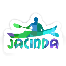Jacinda Sticker Kayaker Image
