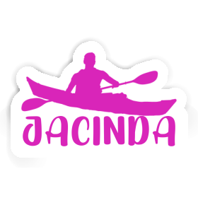 Sticker Kayaker Jacinda Image
