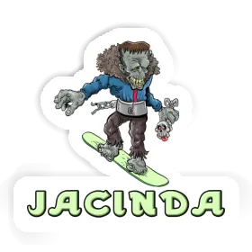 Autocollant Boarder Jacinda Image