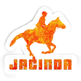 Autocollant Cavalière Jacinda Image