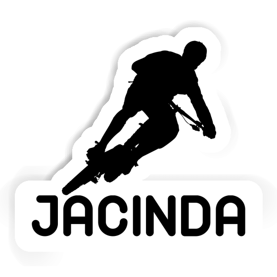 Autocollant Vététiste Jacinda Laptop Image