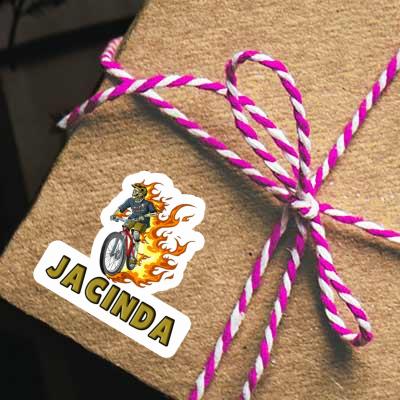 Freeride Biker Sticker Jacinda Notebook Freeride Biker Sticker Jacinda Gift package Image