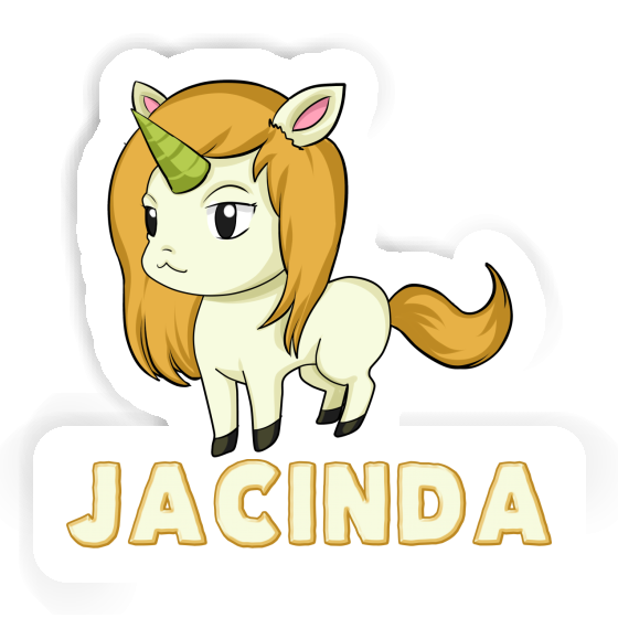 Autocollant Licorne Jacinda Notebook Image