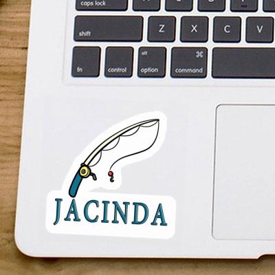 Jacinda Autocollant Canne à pêche Laptop Image