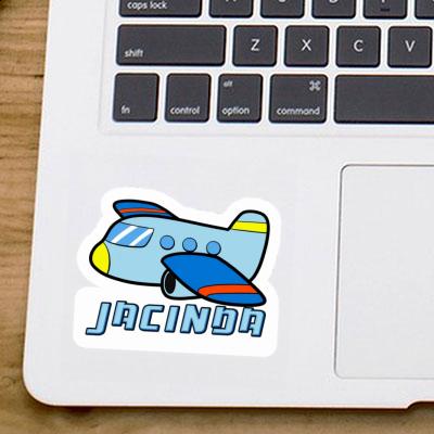 Sticker Airplane Jacinda Notebook Sticker Airplane Jacinda Gift package Image