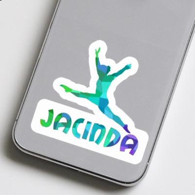 Gymnast Sticker Jacinda Image