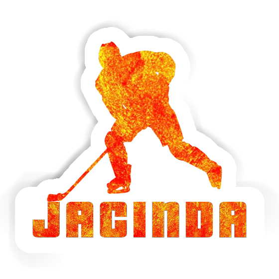 Aufkleber Jacinda Eishockeyspieler Laptop Aufkleber Jacinda Eishockeyspieler Laptop Image