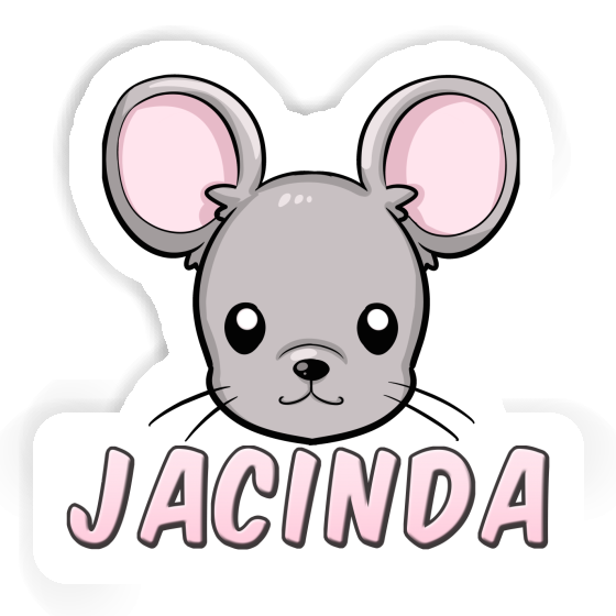 Jacinda Autocollant Tête de souris Laptop Image