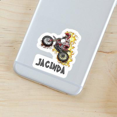 Autocollant Jacinda Motocrossiste Laptop Autocollant Jacinda Motocrossiste Laptop Image
