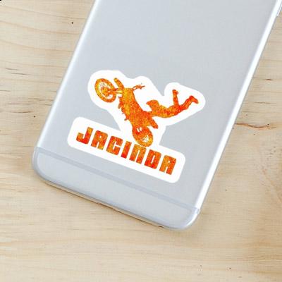 Motocross Rider Sticker Jacinda Notebook Motocross Rider Sticker Jacinda Gift package Image