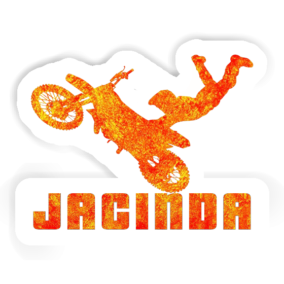Jacinda Autocollant Motocrossiste Laptop Jacinda Autocollant Motocrossiste Laptop Image