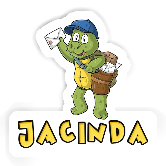 Postman Sticker Jacinda Notebook Postman Sticker Jacinda Notebook Image
