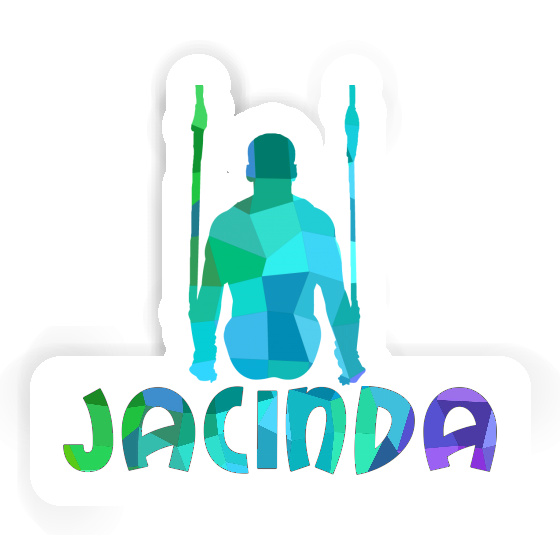 Autocollant Gymnaste aux anneaux Jacinda Image