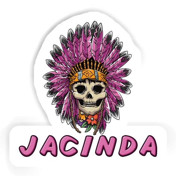 Femmes Tête de mort Autocollant Jacinda Femmes Tête de mort Autocollant Jacinda Image