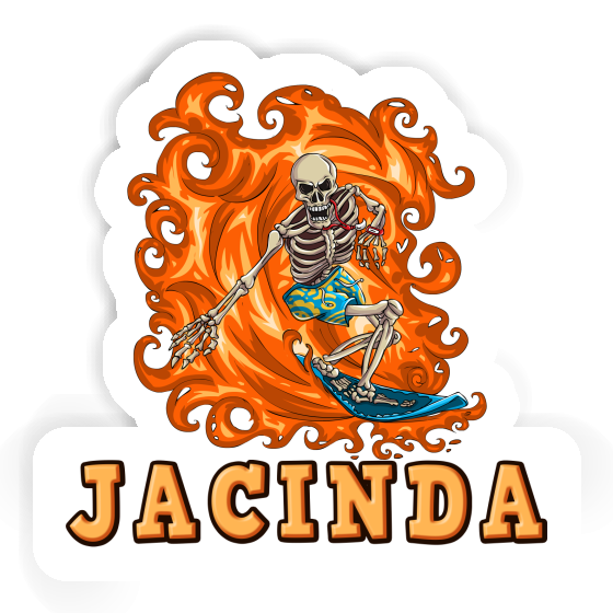 Surfer Sticker Jacinda Notebook Surfer Sticker Jacinda Gift package Image