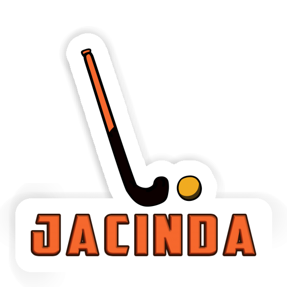Unihockeyschläger Sticker Jacinda Laptop Image