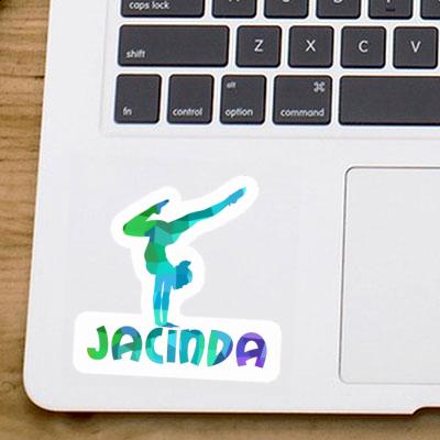 Aufkleber Yoga-Frau Jacinda Notebook Aufkleber Yoga-Frau Jacinda Gift package Image