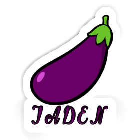 Aubergine Sticker Jaden Image