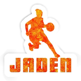 Basketball Player Sticker Jaden Image