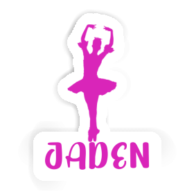 Jaden Autocollant Ballerine Image