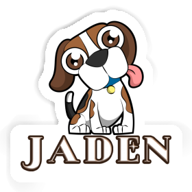 Jaden Sticker Beagle Image