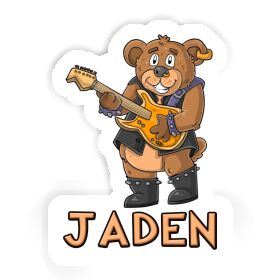 Guitarist Sticker Jaden Image