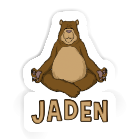 Sticker Bear Jaden Image