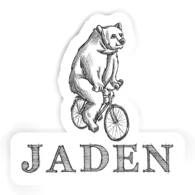 Cycliste Autocollant Jaden Image