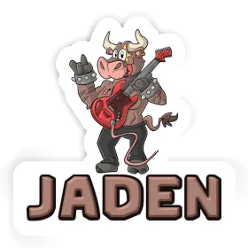 Guitarist Sticker Jaden Image