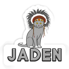 Cat Sticker Jaden Image