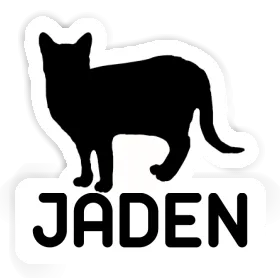 Jaden Autocollant Chat Image