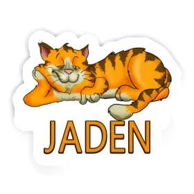 Autocollant Chat Jaden Image