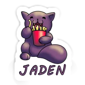 Chat Autocollant Jaden Image