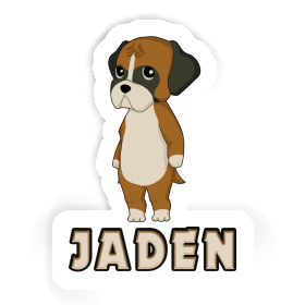 Boxer Sticker Jaden Image