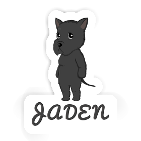 Sticker Jaden Giant Schnauzer Image