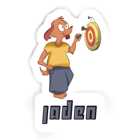 Darts Player Sticker Jaden Image