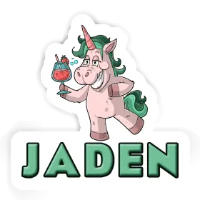 Party Unicorn Sticker Jaden Image