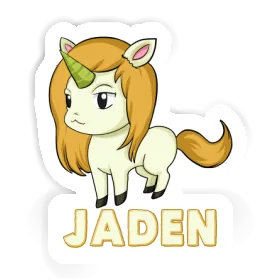 Jaden Sticker Einhorn Image