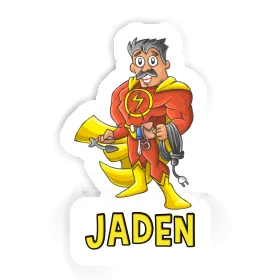 Jaden Autocollant Électricien Image