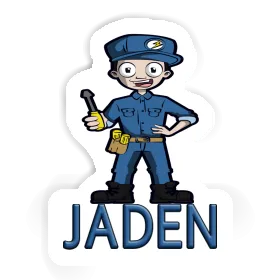 Jaden Autocollant Électricien Image