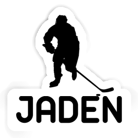 Autocollant Jaden Joueur de hockey Image