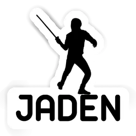 Escrimeur Autocollant Jaden Image