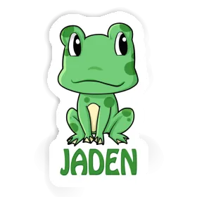 Jaden Aufkleber Frosch Image