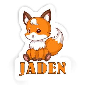 Autocollant Renard Jaden Image