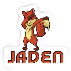 Sticker Jaden Dabbing Fox Image