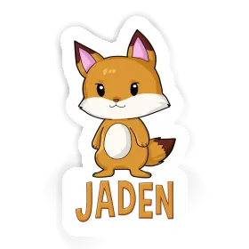 Renard Autocollant Jaden Image