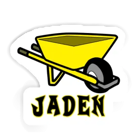 Sticker Jaden Wheelbarrow Image