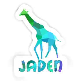 Aufkleber Jaden Giraffe Image